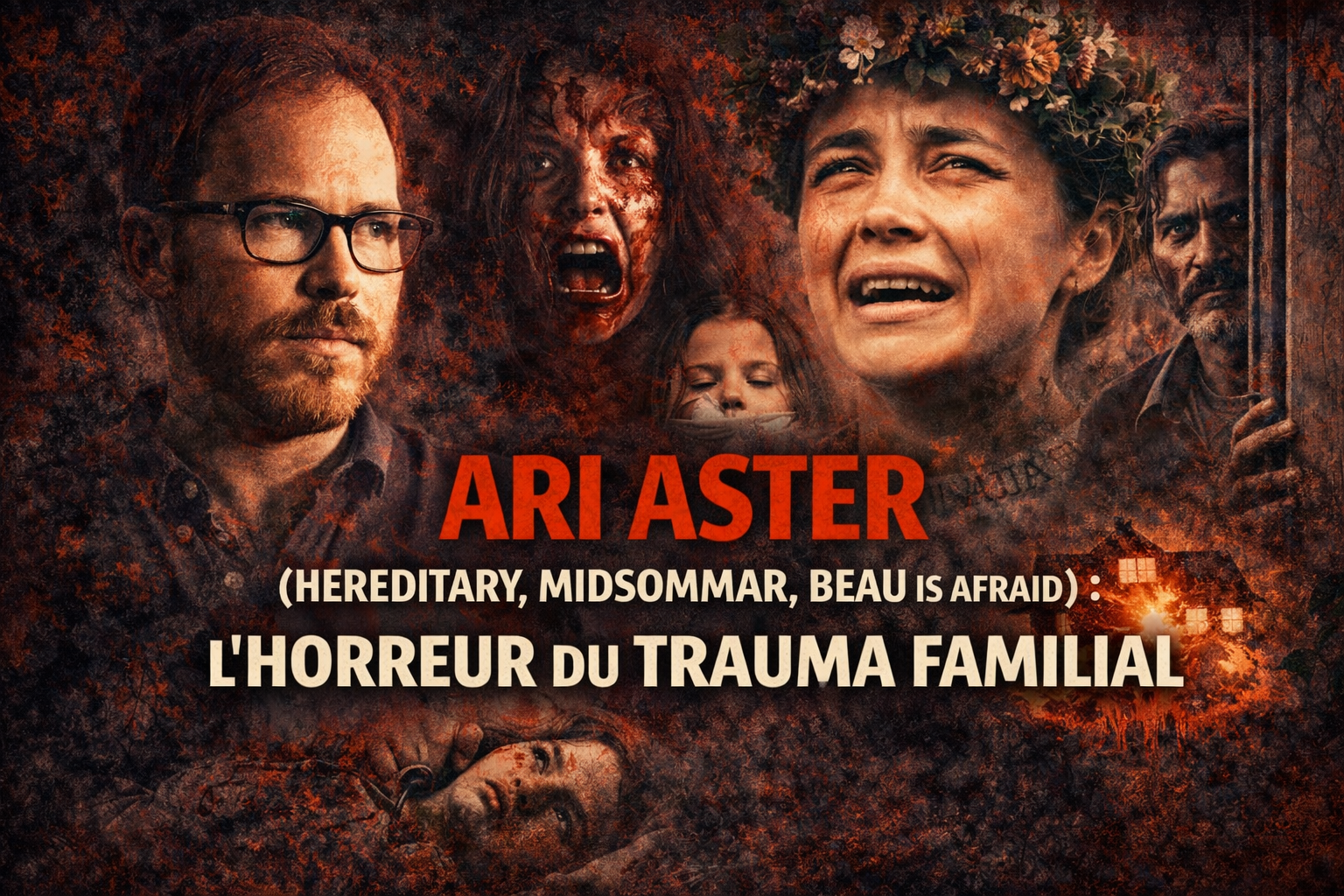 Ari Aster (Hereditary, Midsommar, Beau is Afraid) : l'Horreur du Trauma Familial